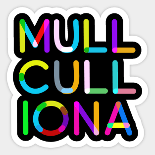 Mull Cull and Iona Sticker